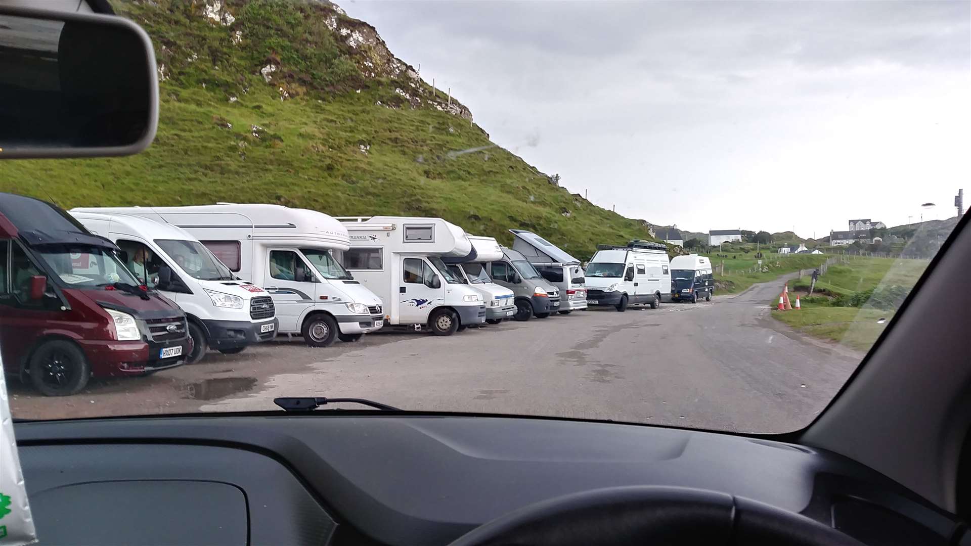 Motorhomes are causing problems in the far north.