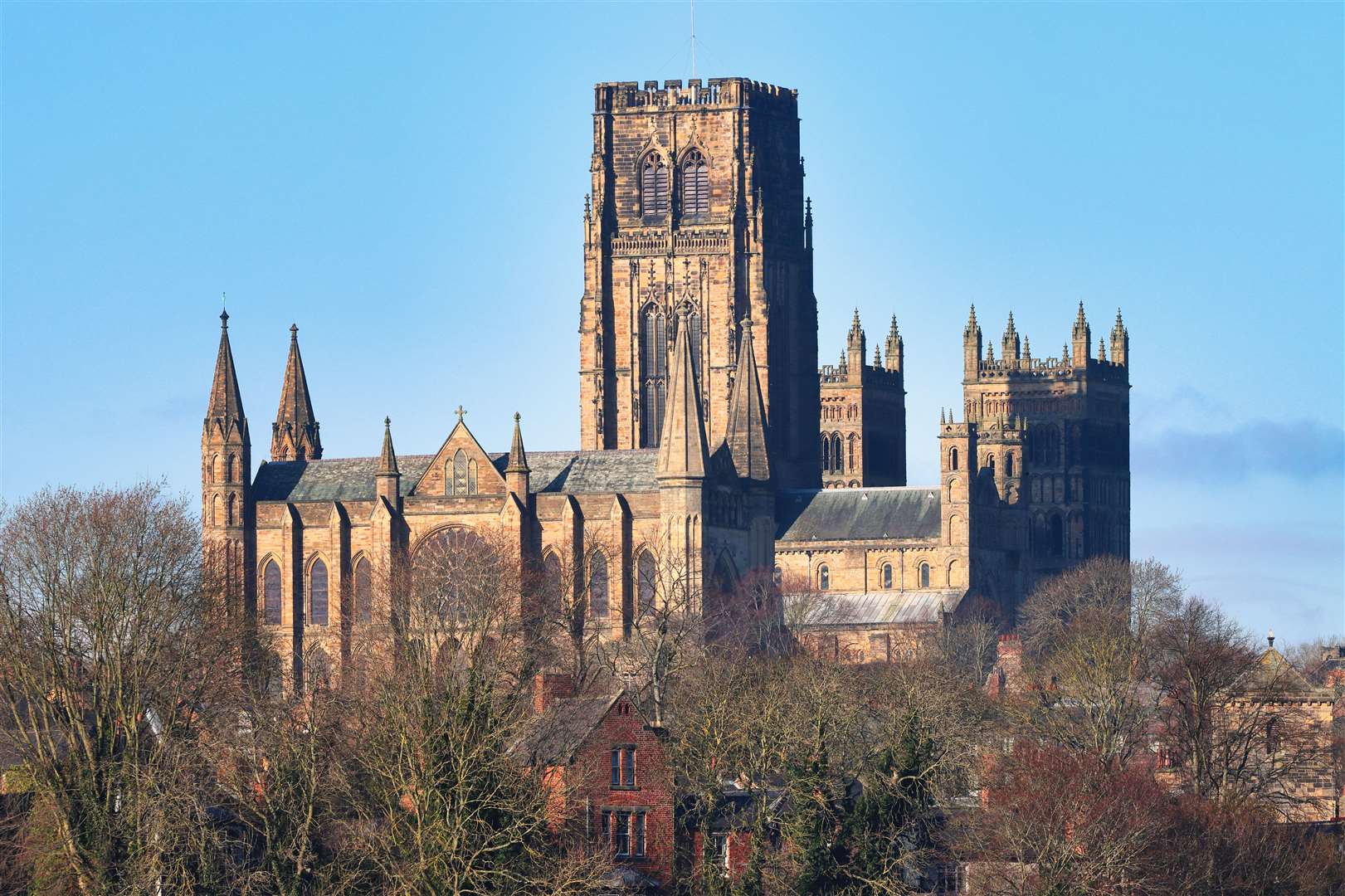 The Shrine of St Cuthbert can be found in Durham Cathedral.