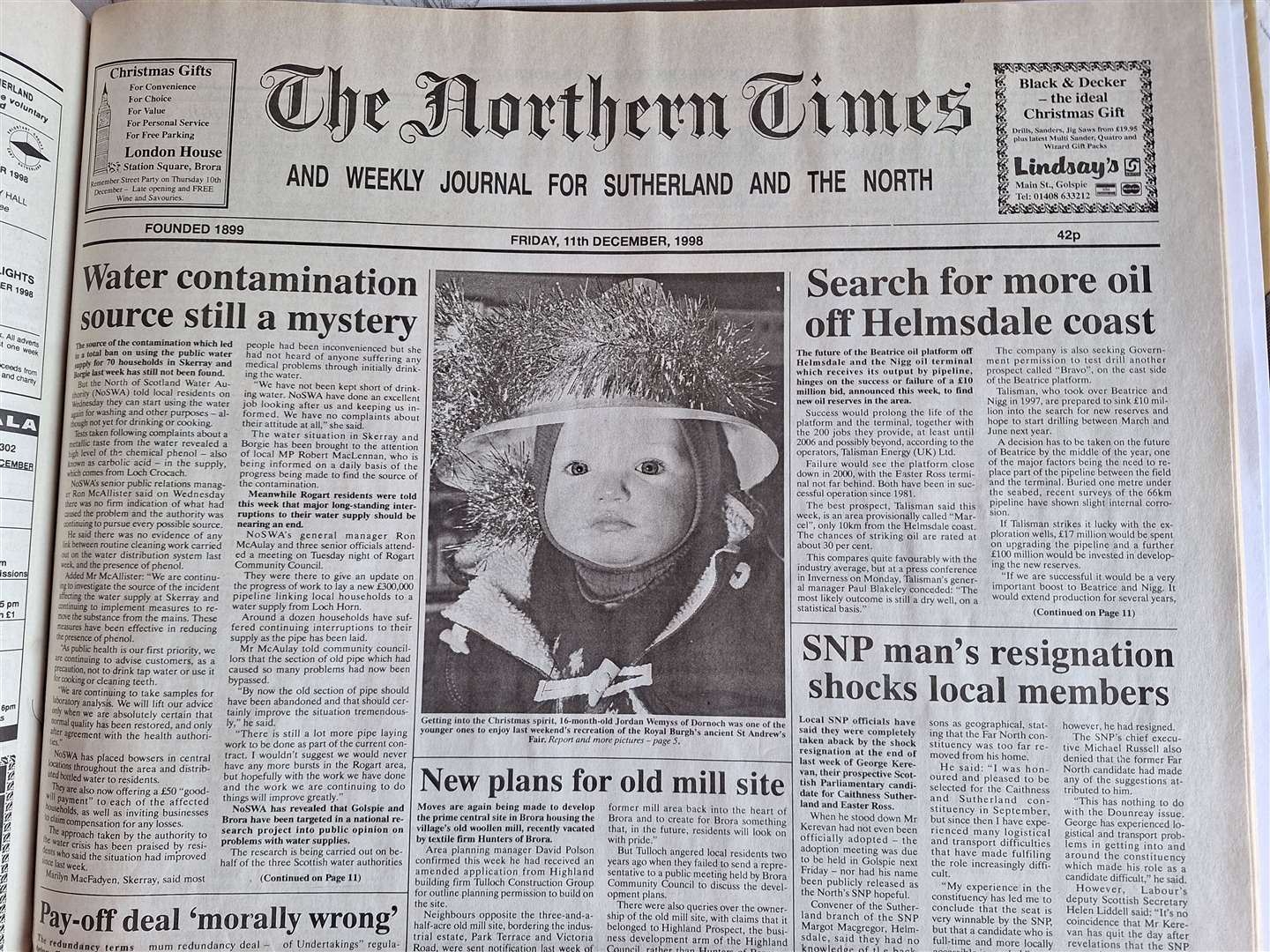 The edition of December 11, 1998.