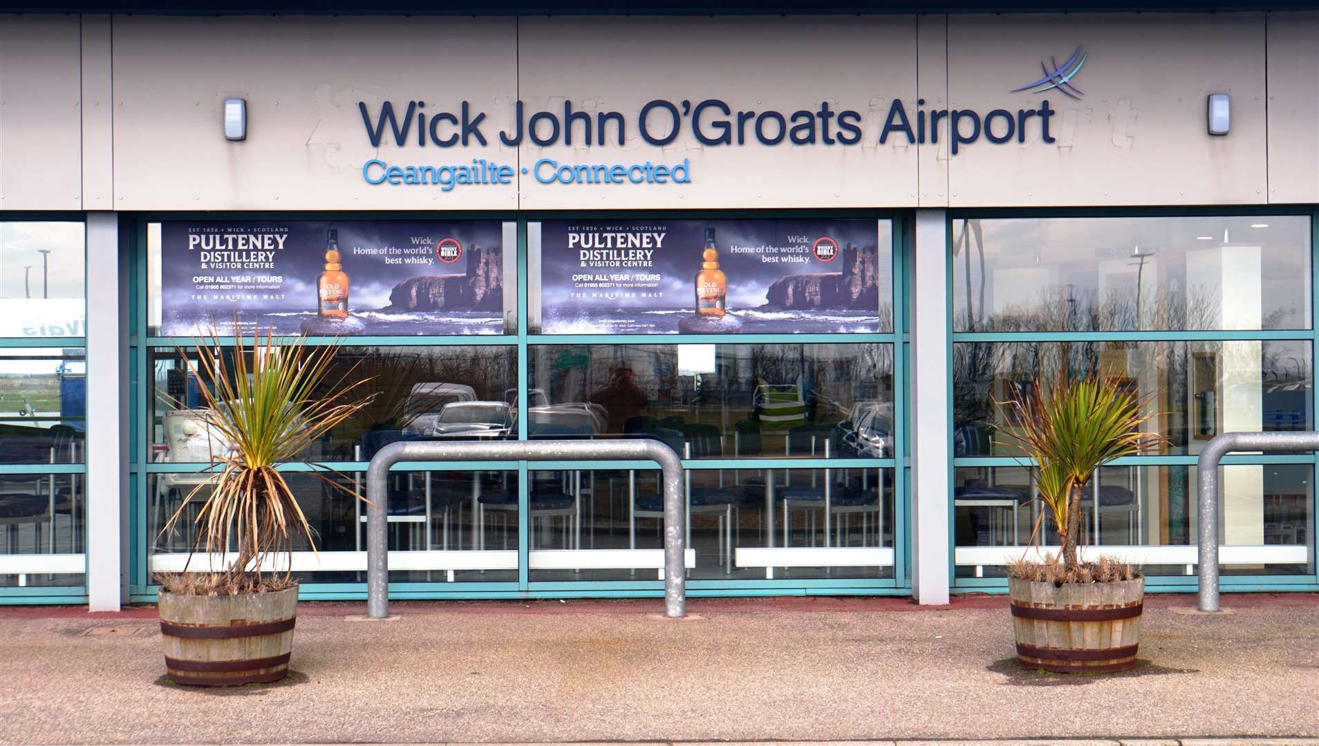 Wick John O' Groats Airport could be affected by strike action. Picture: DGS