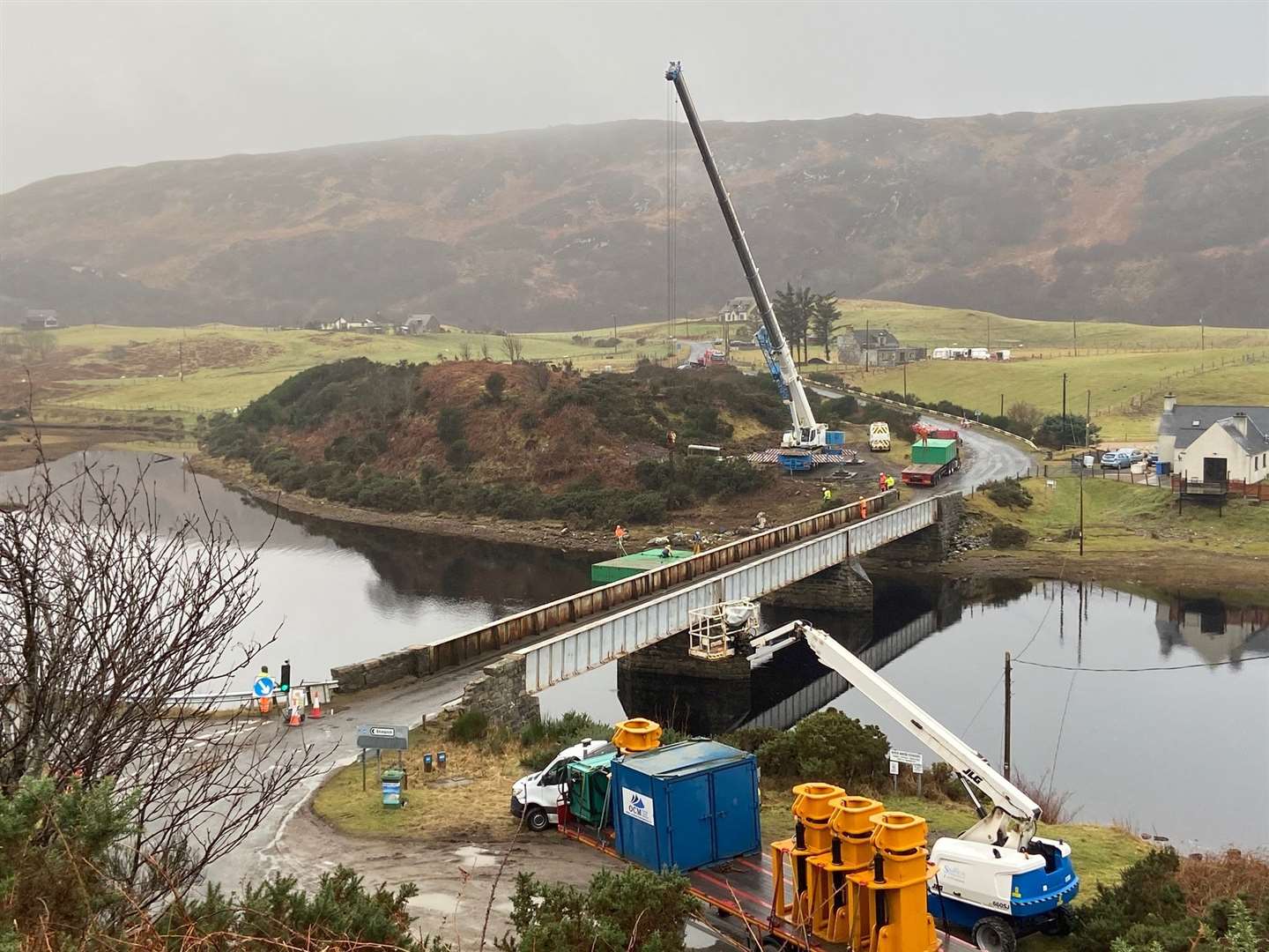 Highland Council representatives say the bridge remains in a serviceable condition.