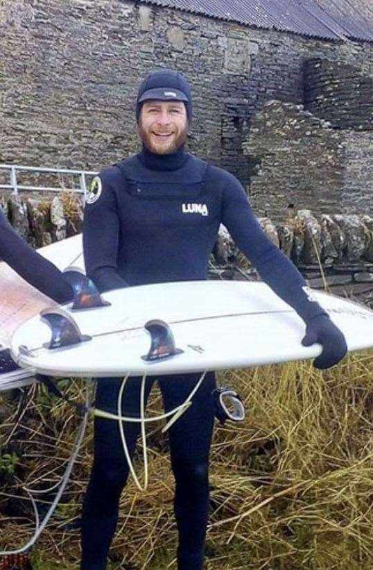 Alexander Sutherland, Lord Strathnaver, was passionate about surfing.