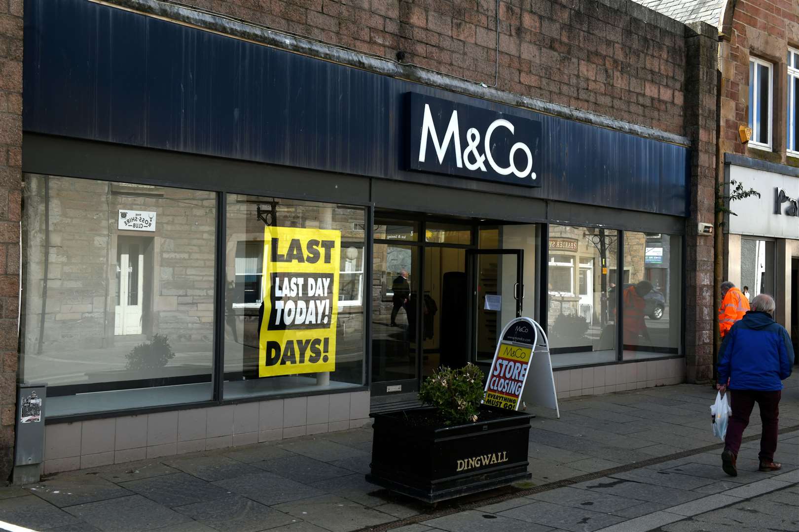 Dingwall M&Co traded on the High Street. Picture: James Mackenzie.