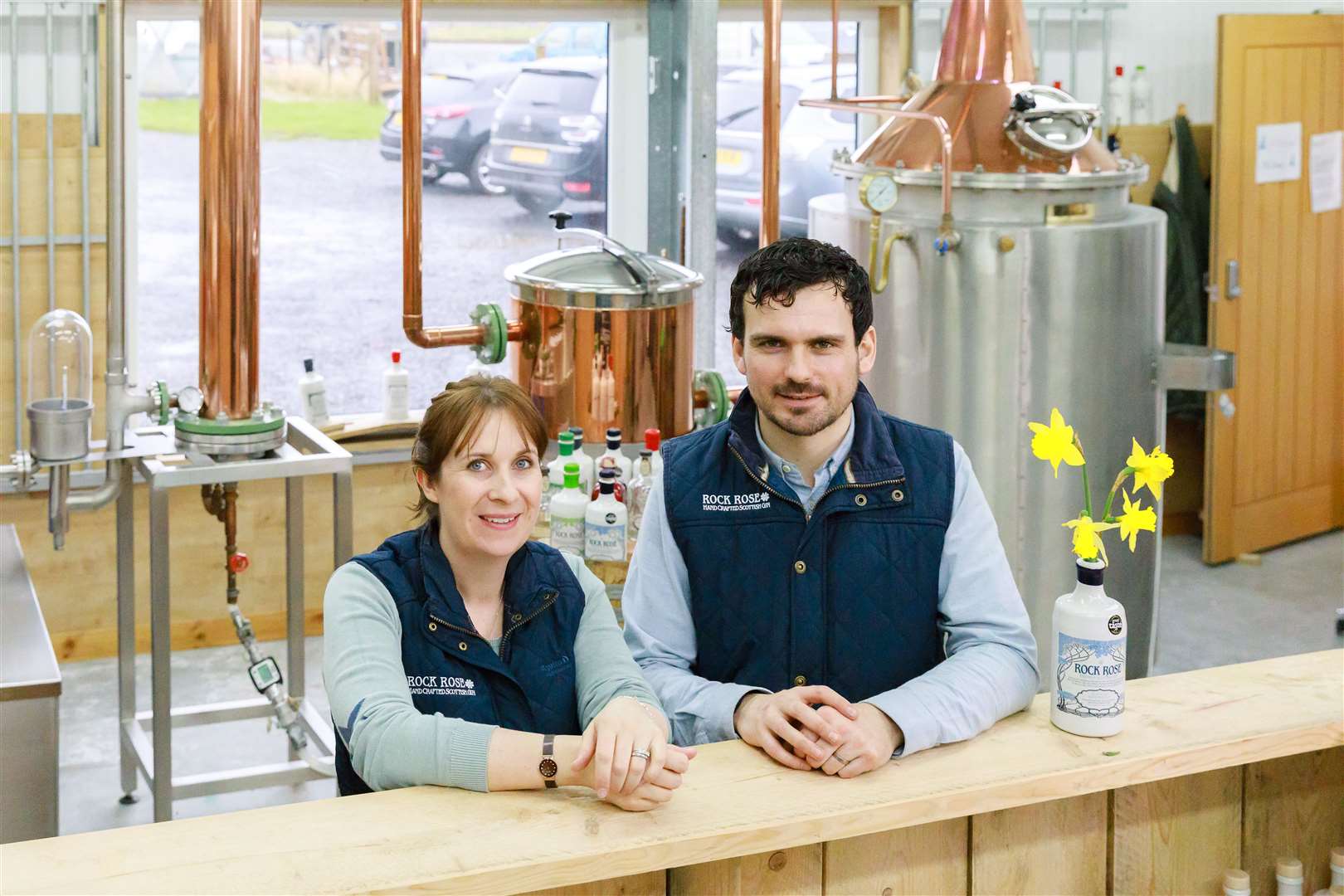 Claire and Martin Murray of Dunnet Bay Distillers, which is shortlisted in two categories.