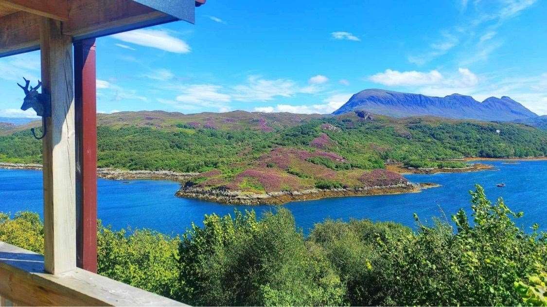 Overlooking Loch Nedd. Picture: Val Beales