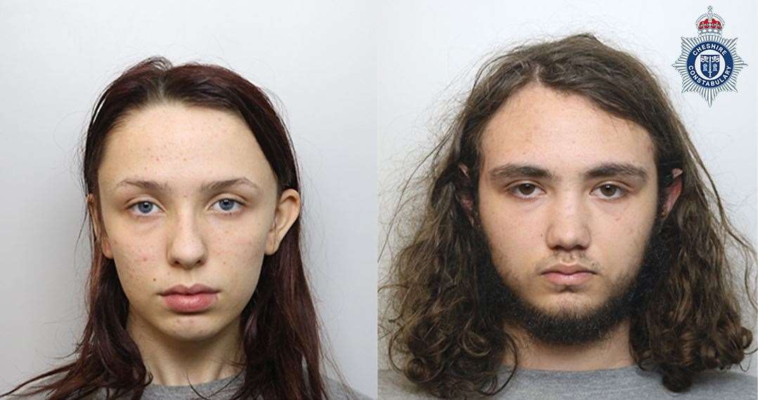 Scarlett Jenkinson and Eddie Ratcliffe were convicted of Brianna Ghey’s murder (Cheshire Police/PA Media)