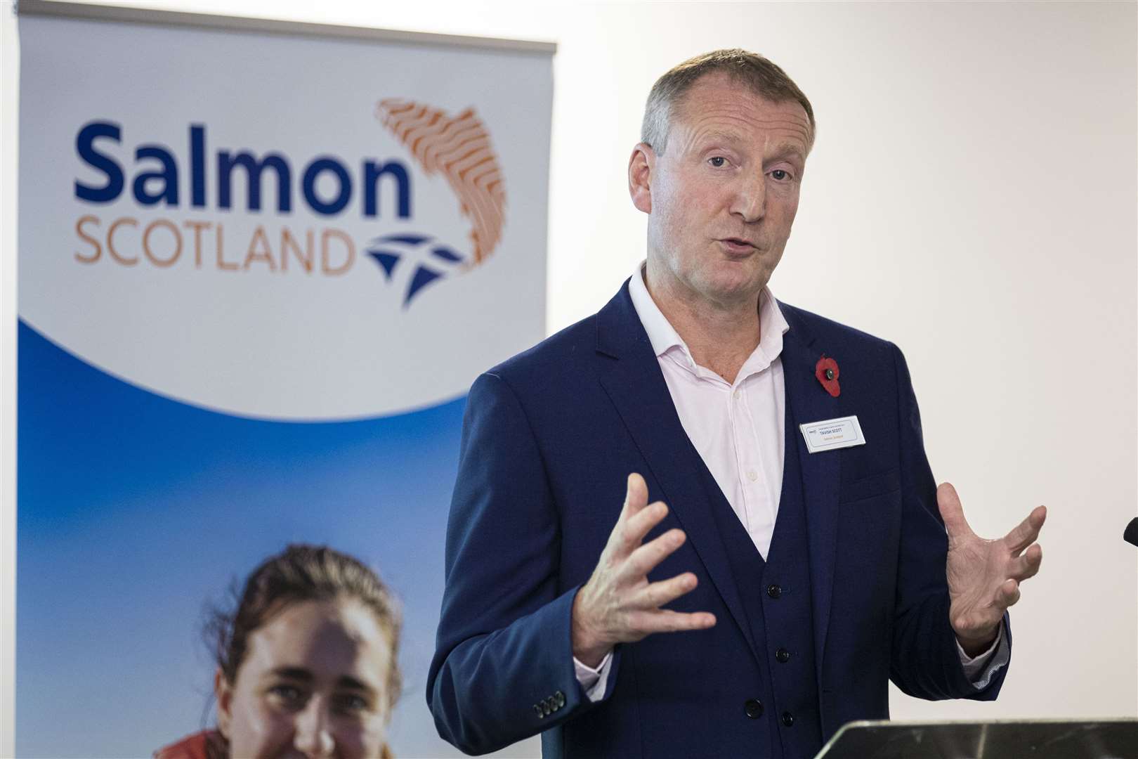 Tavish Scott, chief executive of Salmon Scotland welcomes the new vision. Photo: Duncan McGlynn