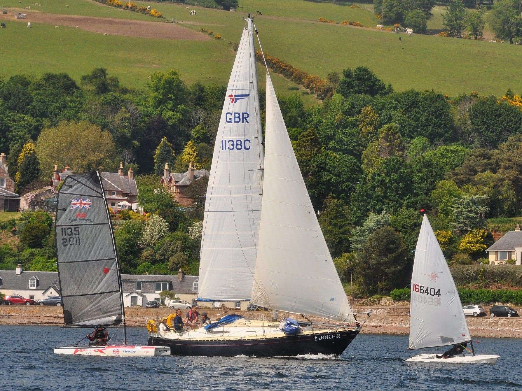 Ness Cup. Picture supplied by Chanonry Sailing Club.