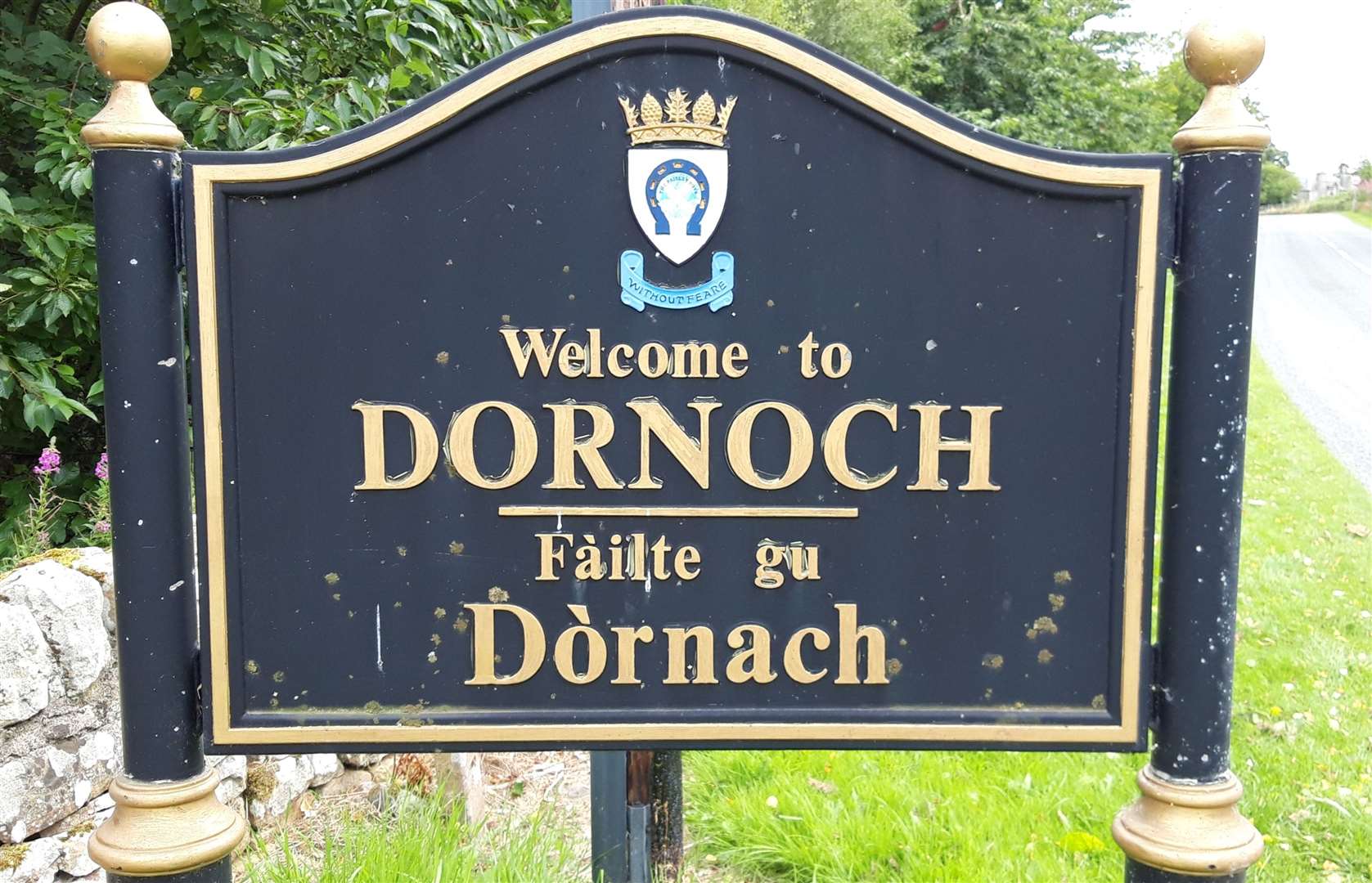 Dornoch is Sutherland's county town.