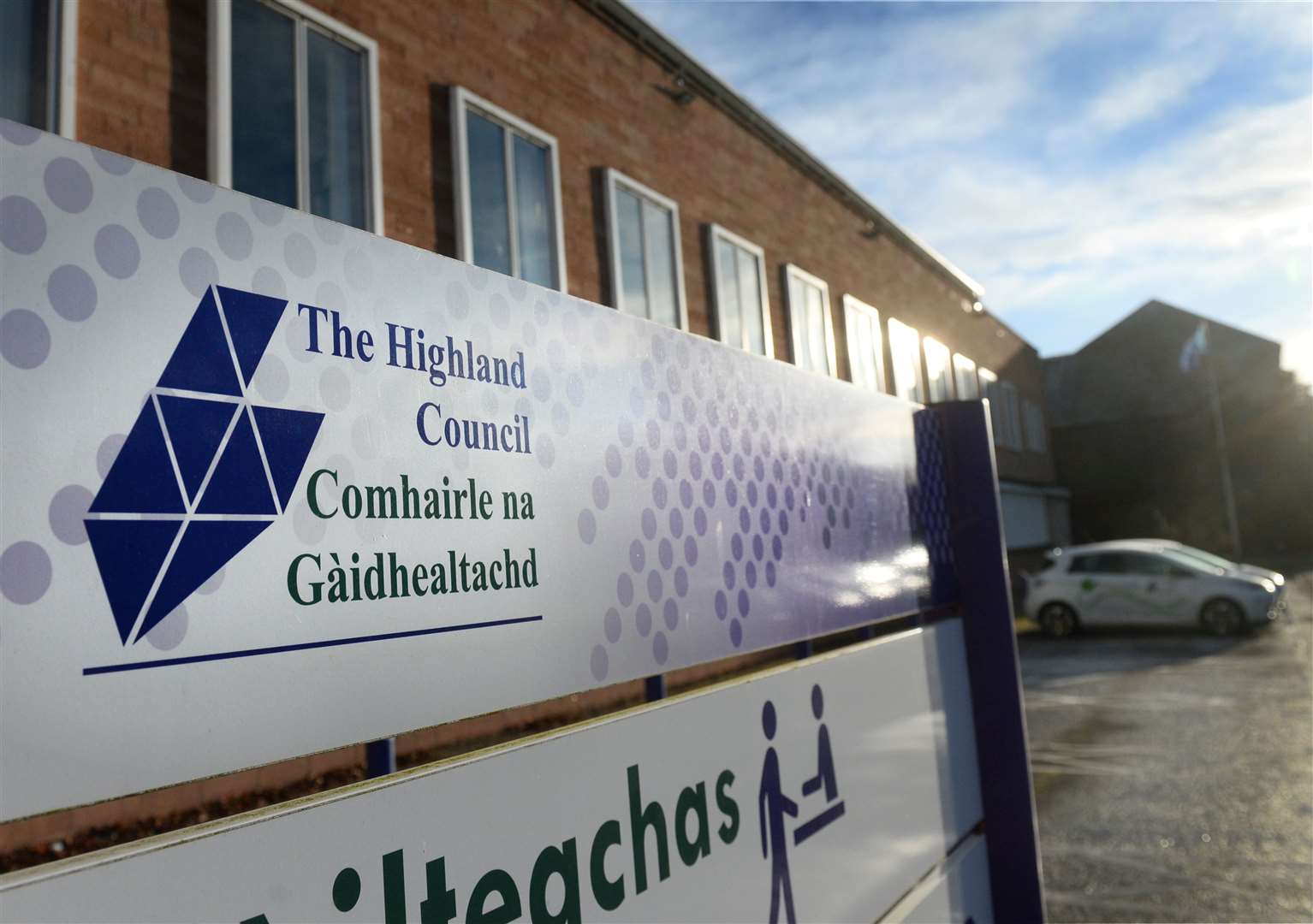 Highland Council has its headquarters at Glenurquhart Road, Inverness. Picture: Gary Anthony.