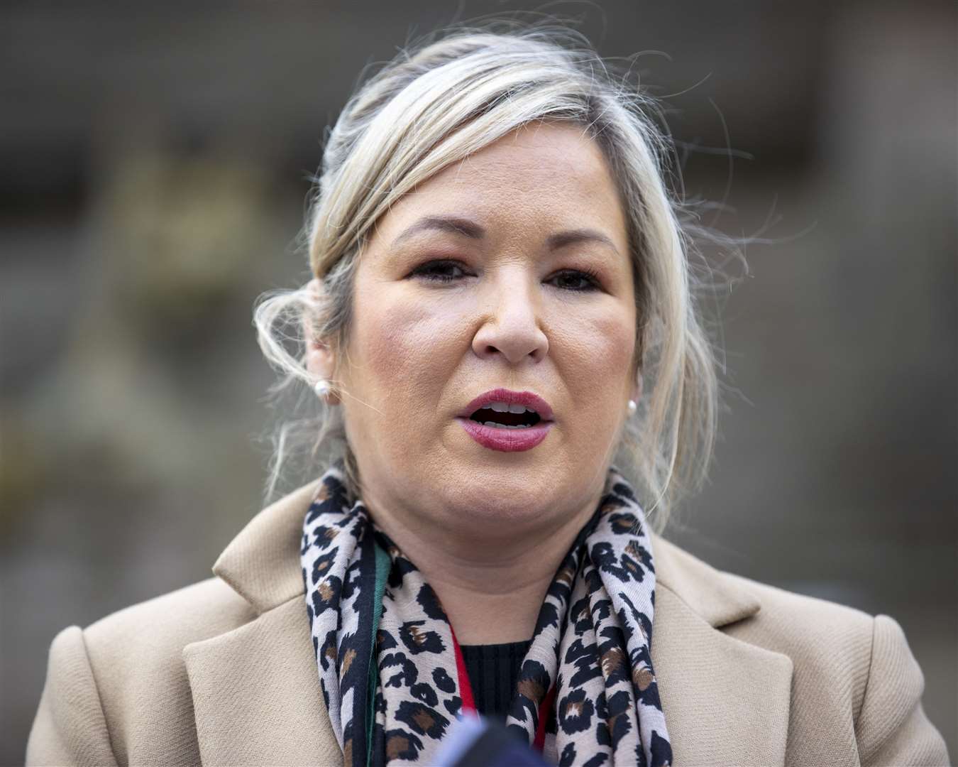 Sinn Fein deputy First Minister Michelle O’Neill (Liam McBurney/PA)