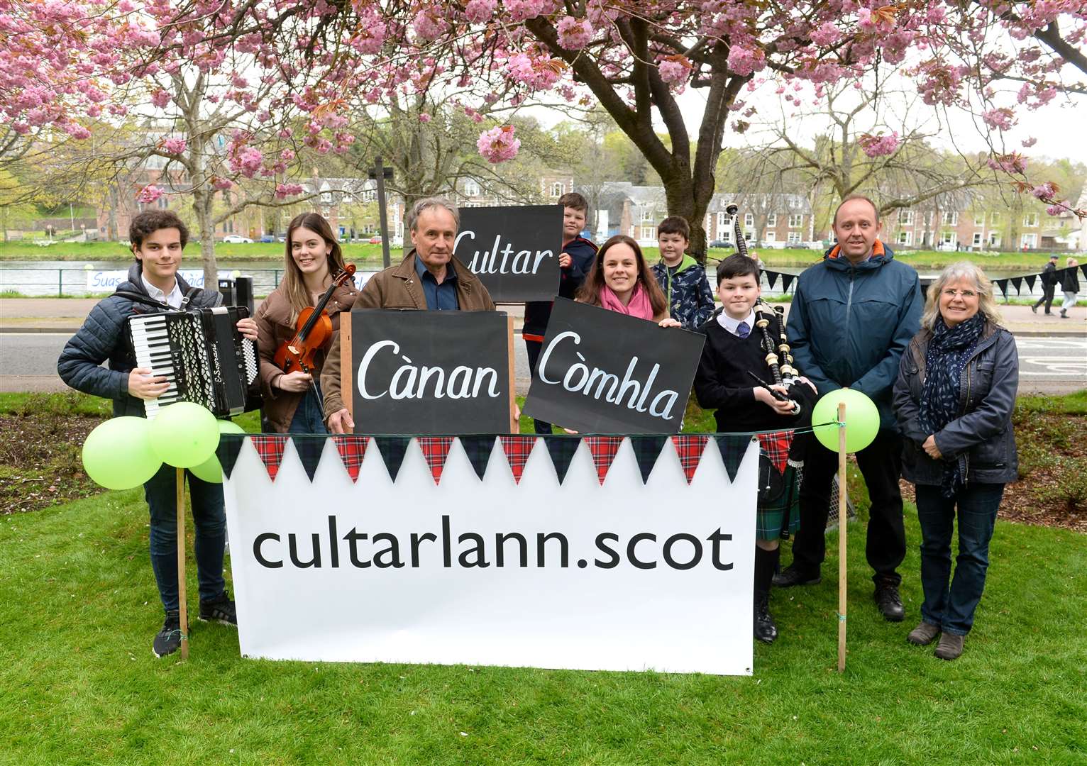 MSP Kate Forbes shows her support at launch of a new fundraiser to create a Gaelic Cultural Centre - Cultarlann Inbhir Nis .Picture Gary Anthony.