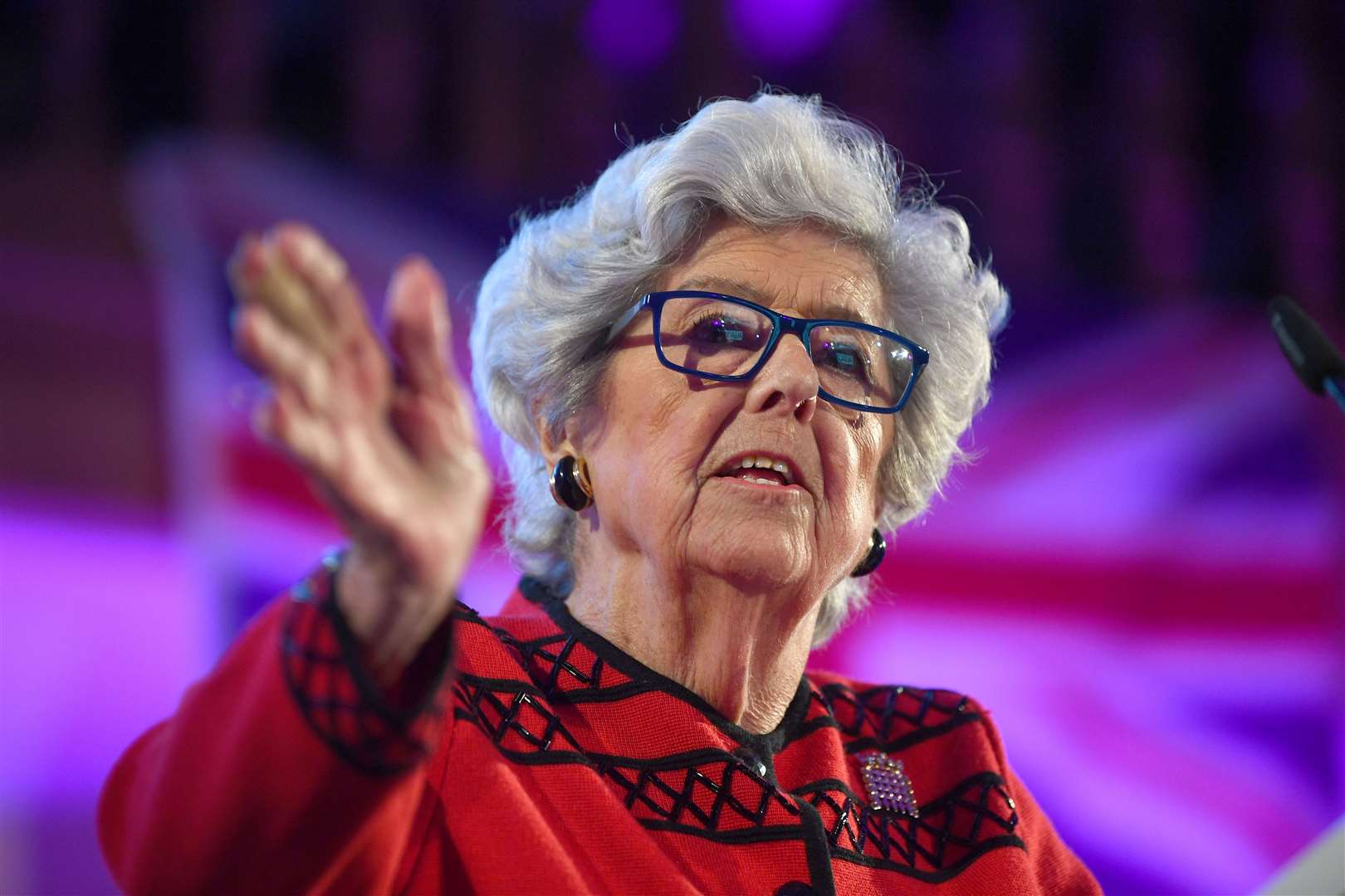 Baroness Betty Boothroyd was the first woman speaker of the House of Commons (Victoria Jones/PA)