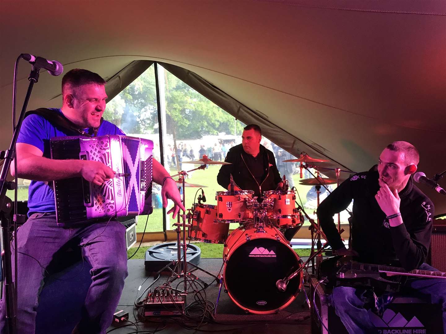 Peat & Diesel appeared at last year's Belladrum Festival.