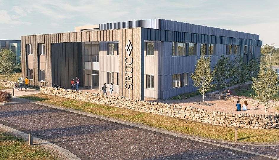 An artist’s image of the new centre planned by the SRUC.