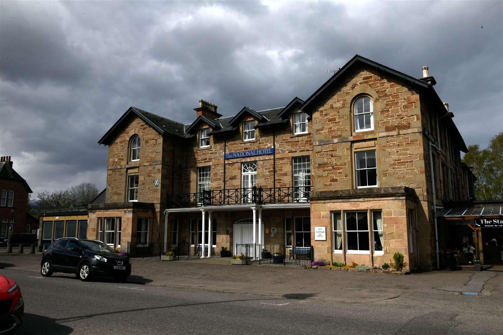 The court heard details of how the altercation unfolded at The National Hotel in Dingwall.