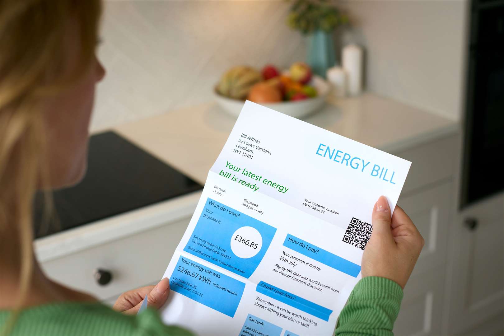 Energy bills are set to reduce from April 1. Picture: Adobe Stock