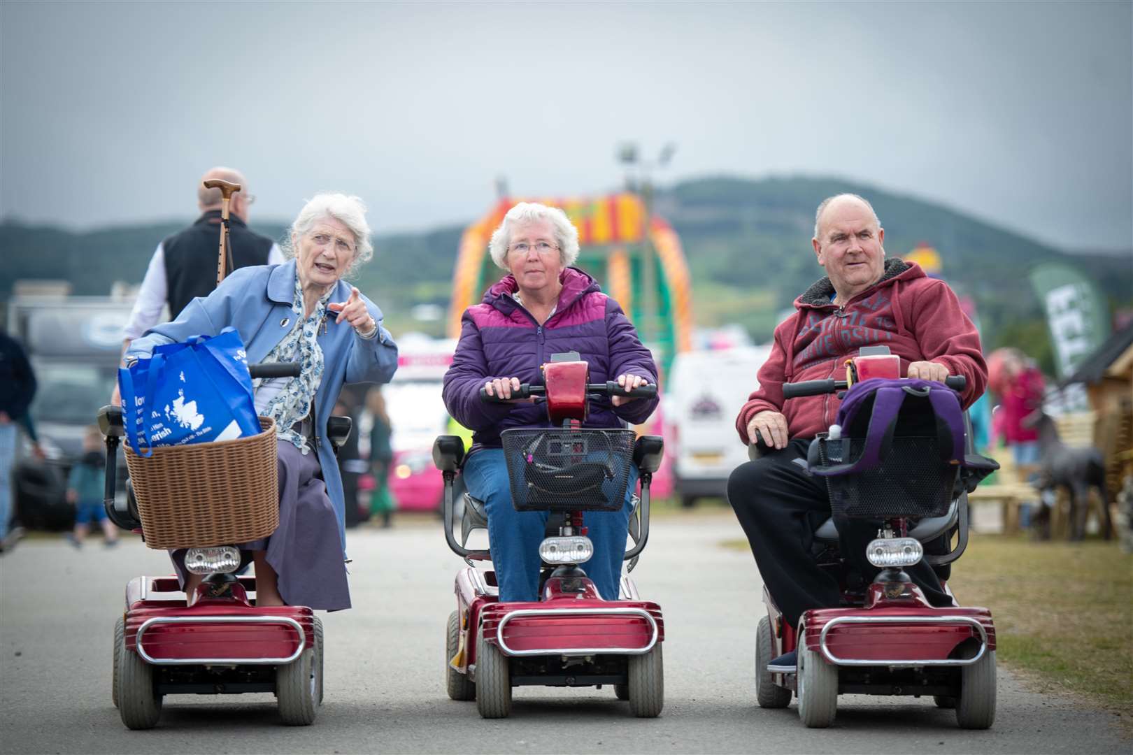 The wheels are in motion for this year's Black Isle Show. Picture: Callum Mackay..