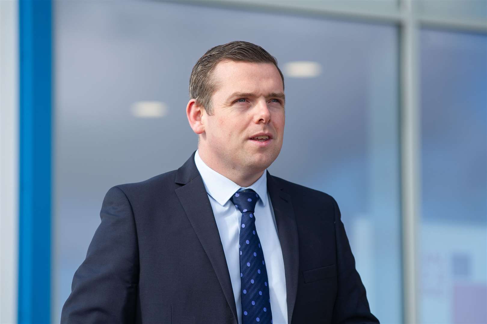Moray MP Douglas Ross asked if there was enough business for two spaceports. Picture: Daniel Forsyth..
