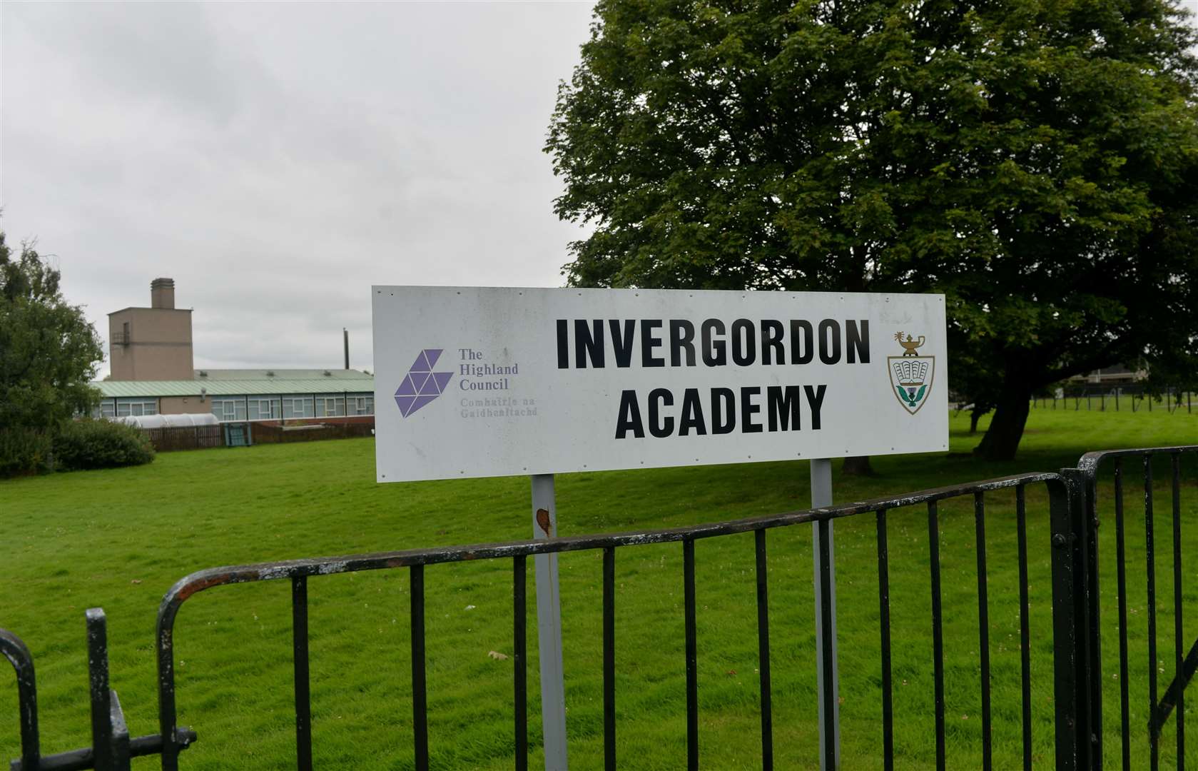 The nursery is temporarily housed within Invergordon Academy.