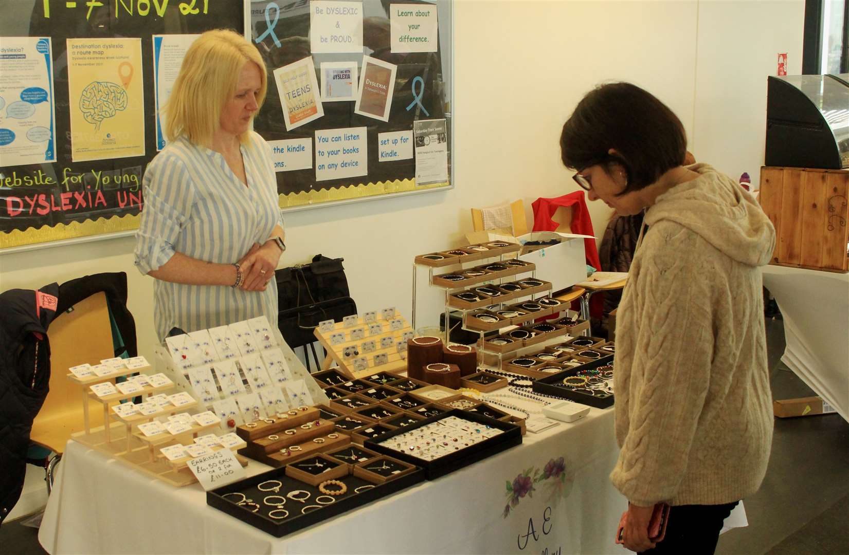 One of the craft stalls at Taste North. Picture: Alan Hendry