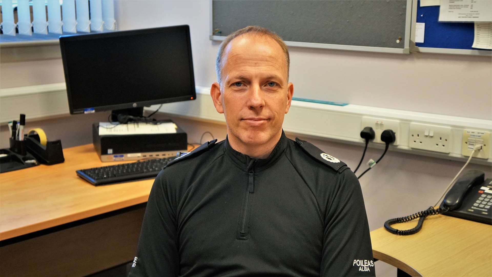 Assistant Chief Constable Gary Ritchie, head of drug strategy for Police Scotland, trained officers in Wick and Thurso on the initiative to help overdose victims. Picture: DGS