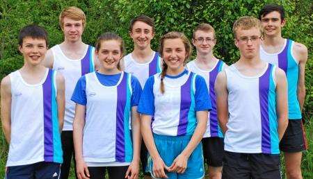 Some of the runners from East Sutherland Athletics Club who have qualified for this year’s Scottish Schools’ Athletics finals.