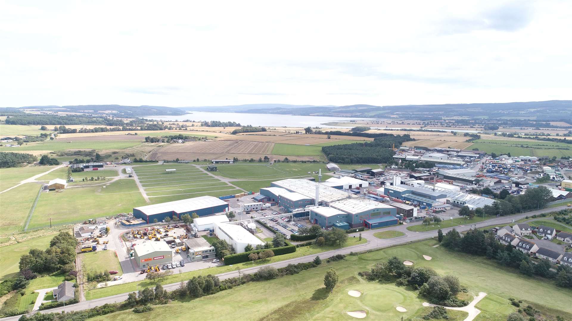 The SGL plant in Muir of Ord.