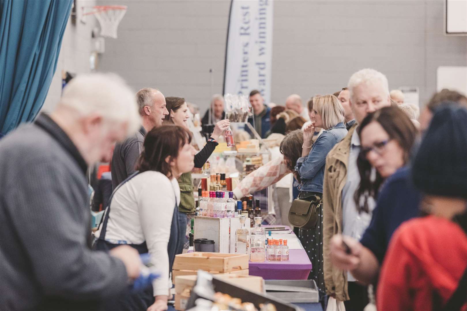 Some of the 1400-plus crowd at last year's Taste North. Picture: Colin Campbell Photography