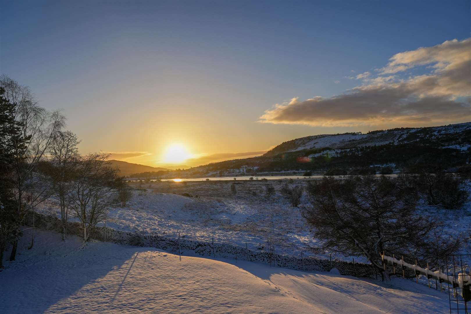 Looking out across the flood plains of the Kyle of Sutherland. Photo: Alan West