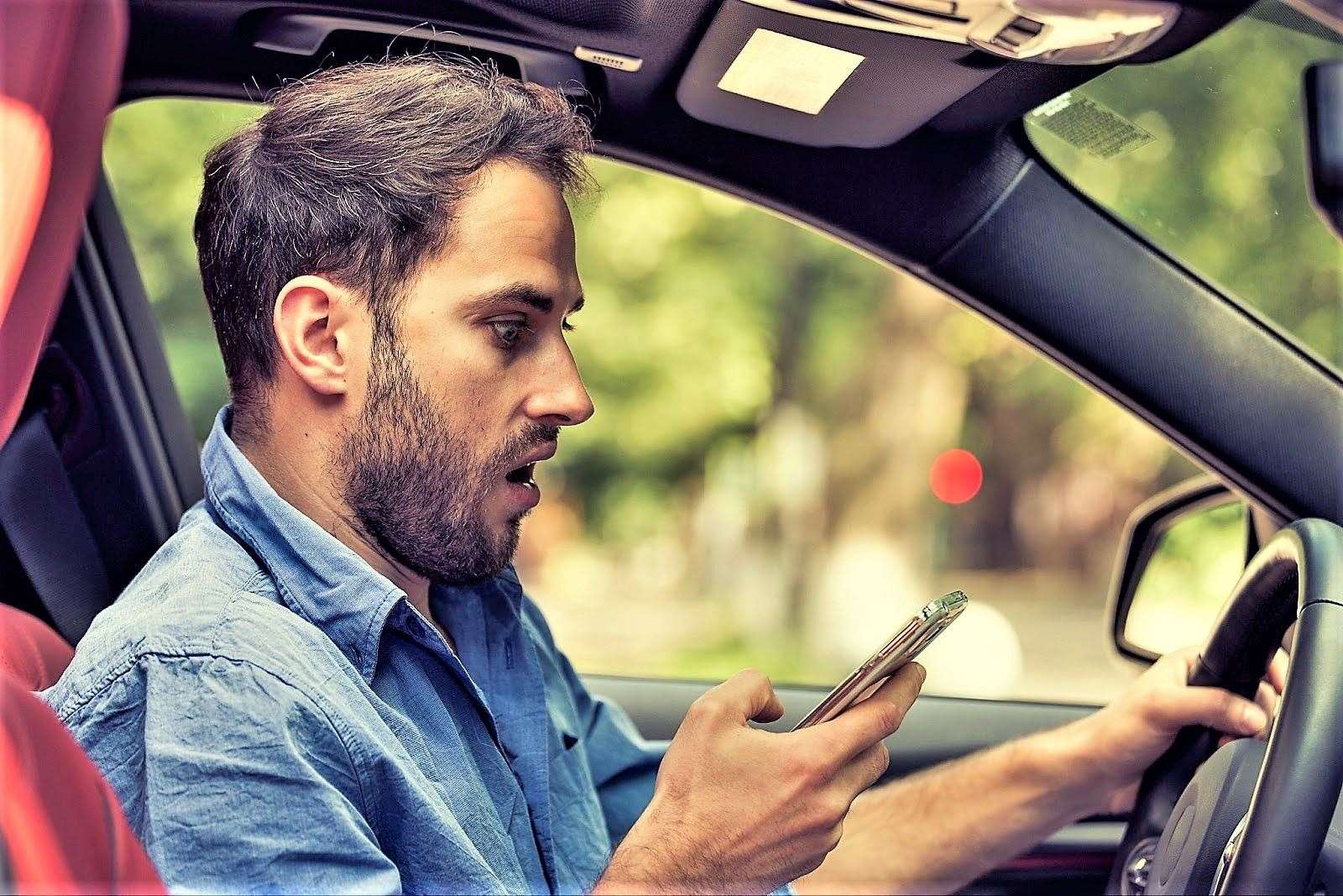 Drivers are warned not to be distracted on the road when the alert sounds on their device. Credit: ShutterStock