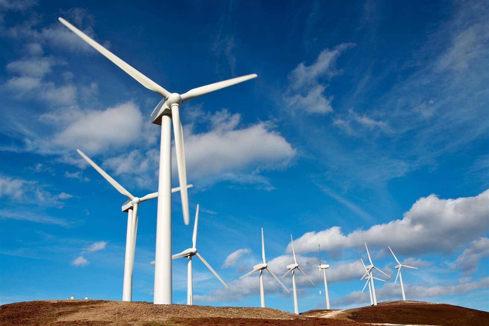Coriolis Energy and ESB are behind the Garvary Wind Farm plan. Stock Image