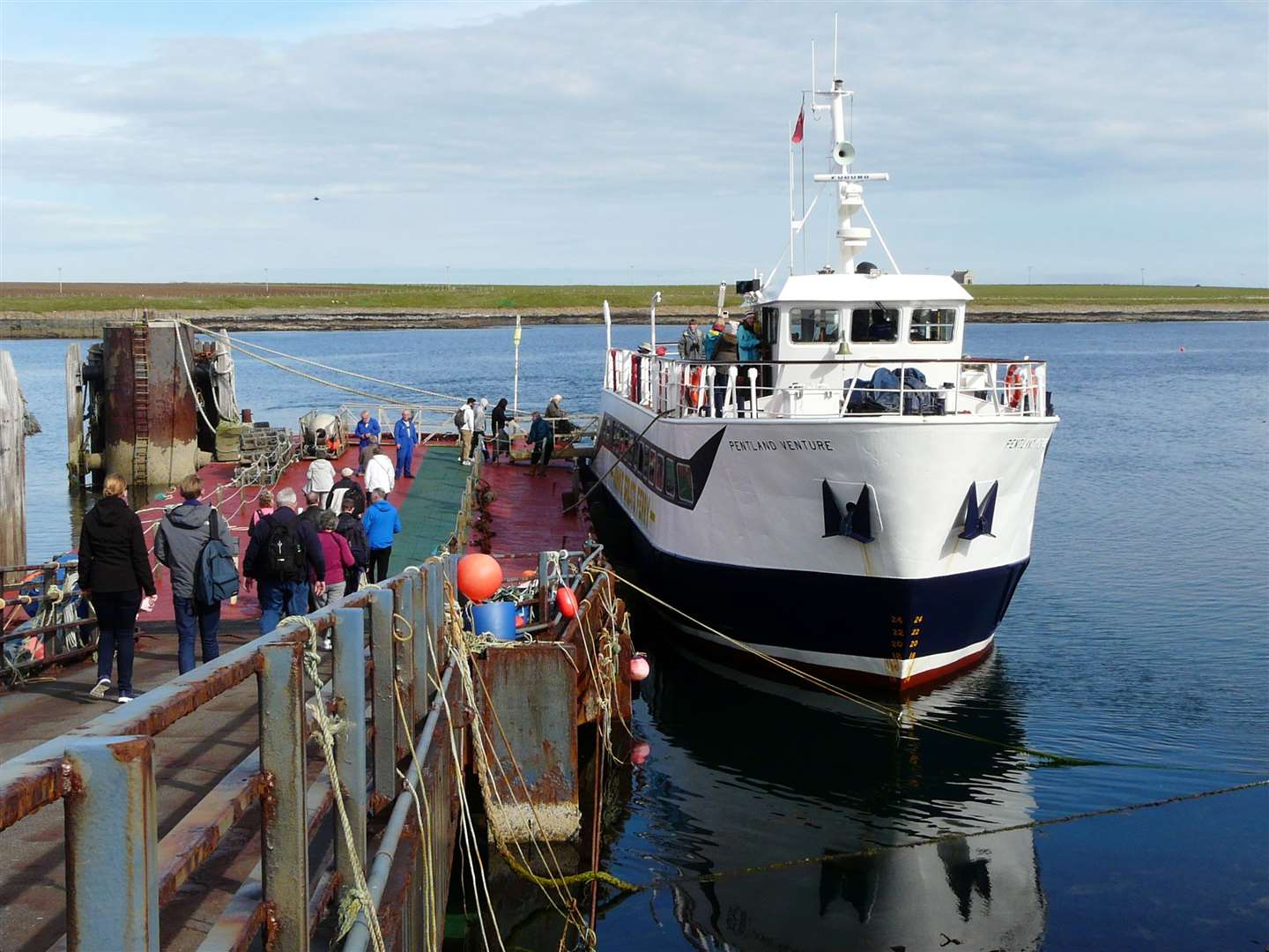 The Pentland Venture at Burwick in South Ronaldsay (library photo). Picture: Alan Hendry