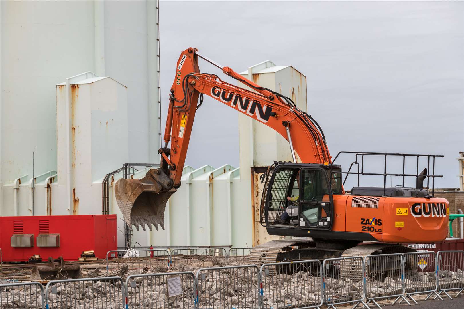 Decommissioning work in progress in December 2017. Picture: Dounreay (a division of Magnox) and NDA