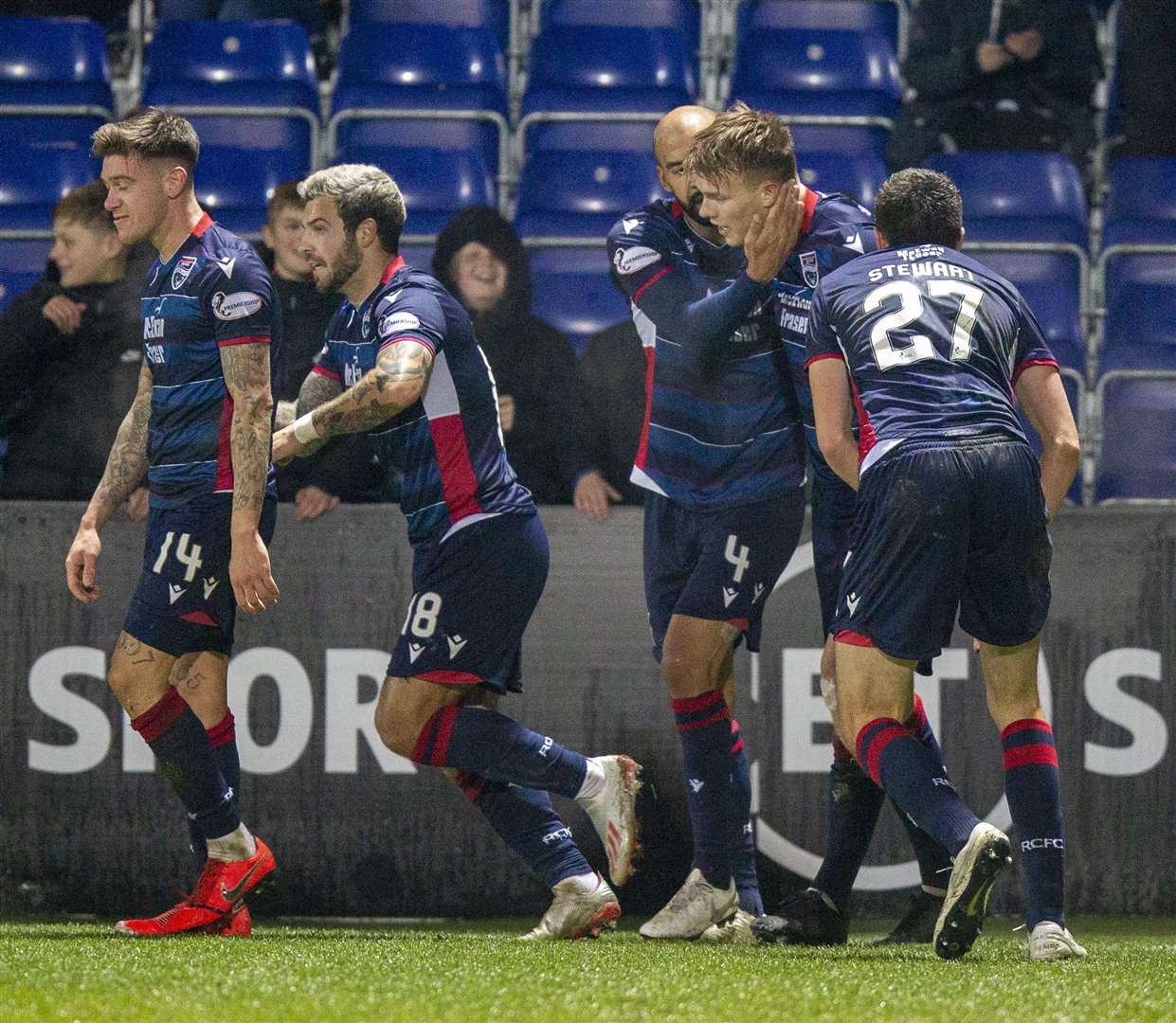 Ross County will travel to Livingston tomorrow. Picture: Ken Macpherson