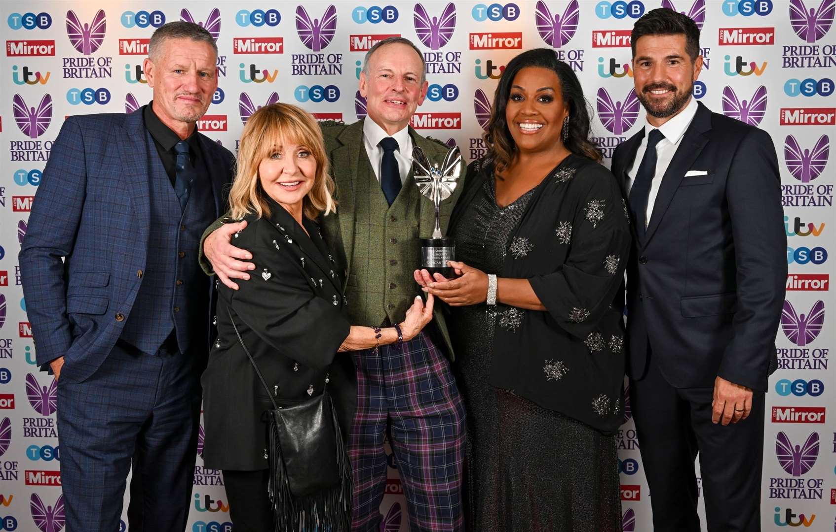 Duncan Tripp wins the This Morning Emergency Services Awards presented by Lulu and Billy Billingham at the 2023 Pride of Britain Awards on Sunday, October 8, 2023. Picture: Pride of Britain