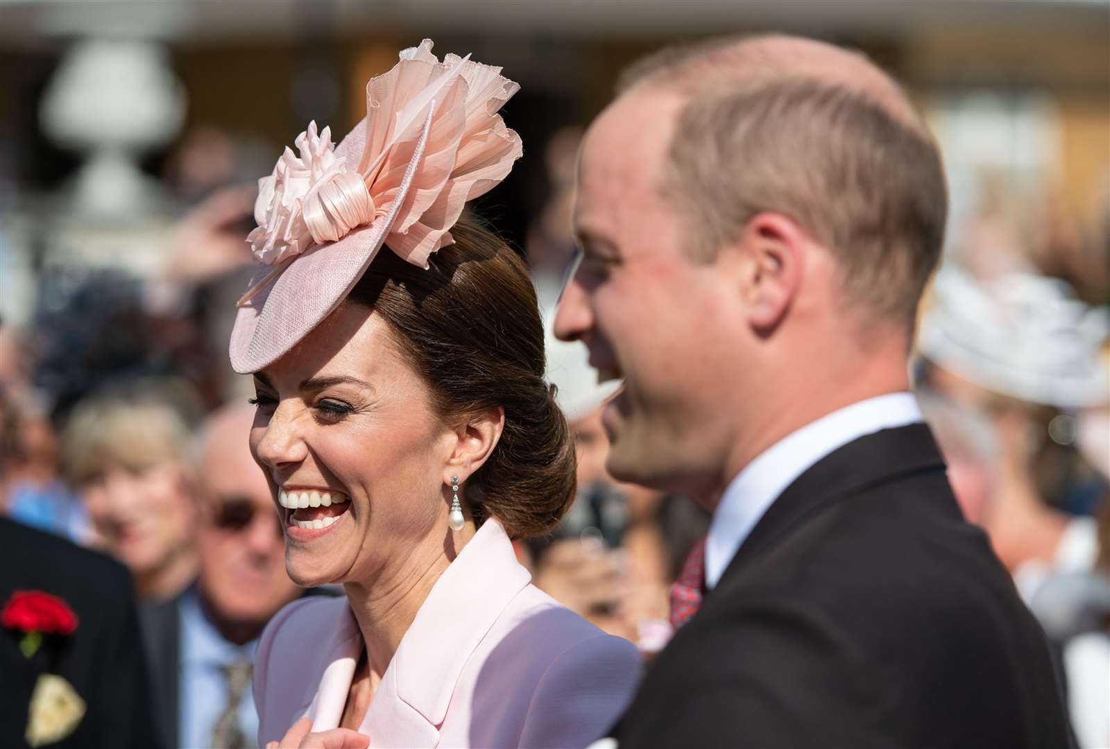 The Duke and Duchess of Cambridge have also attended garden parties (Dominic Lipinski/PA)