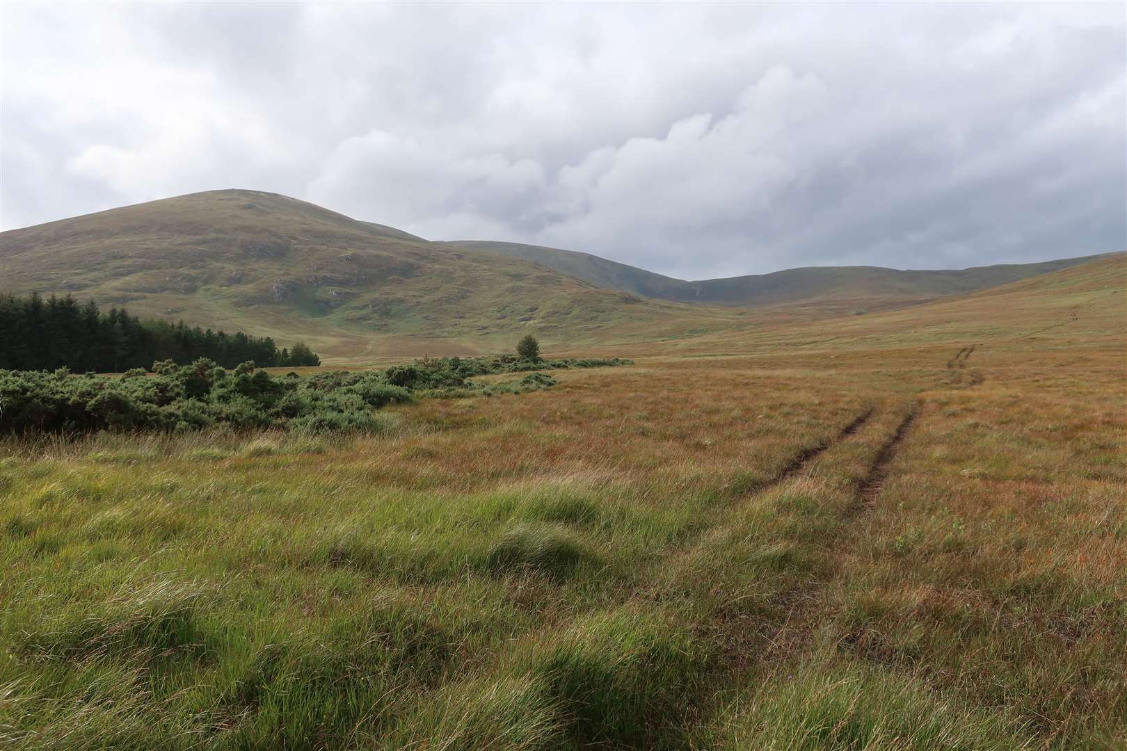 Looking towards Ben Klibreck from Crask – north of the proposed area for the wind farm.