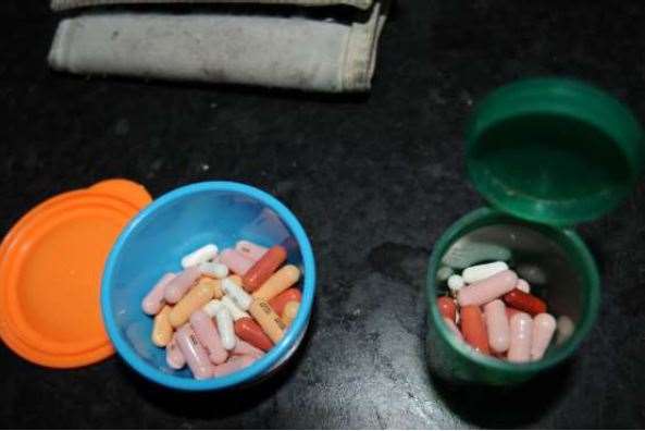 Drugs recovered from the home of Reece Kelly and Georgia Wright (Cumbria Police)