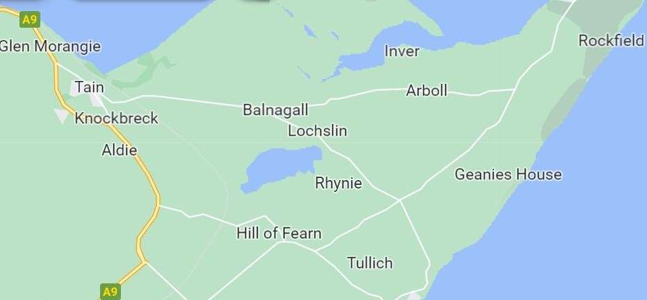 The accident happened at around 10am this morning at Balnagall. Picture: Google Maps
