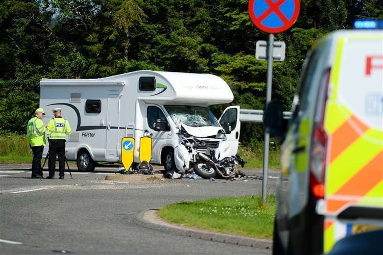 The collision happened at the B9169 Culbokie junction on July 25, 2019.