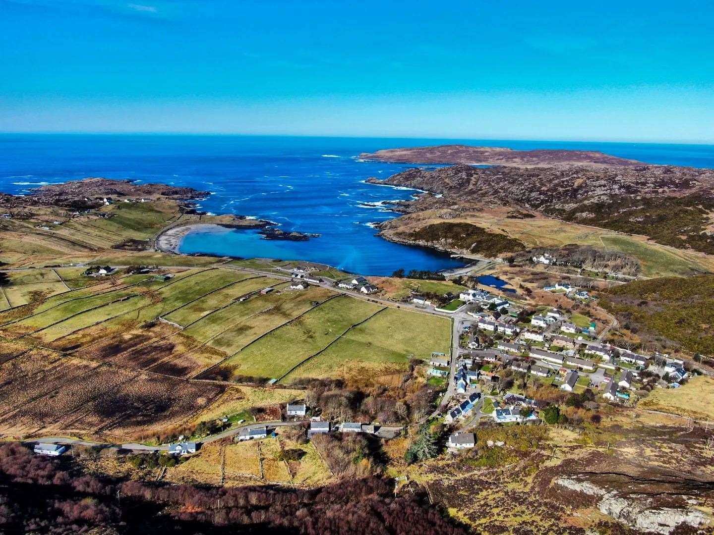 Scourie is one of fifteen areas to benefit from the mental health recovery micro-grant. Photo: Sean Mackay