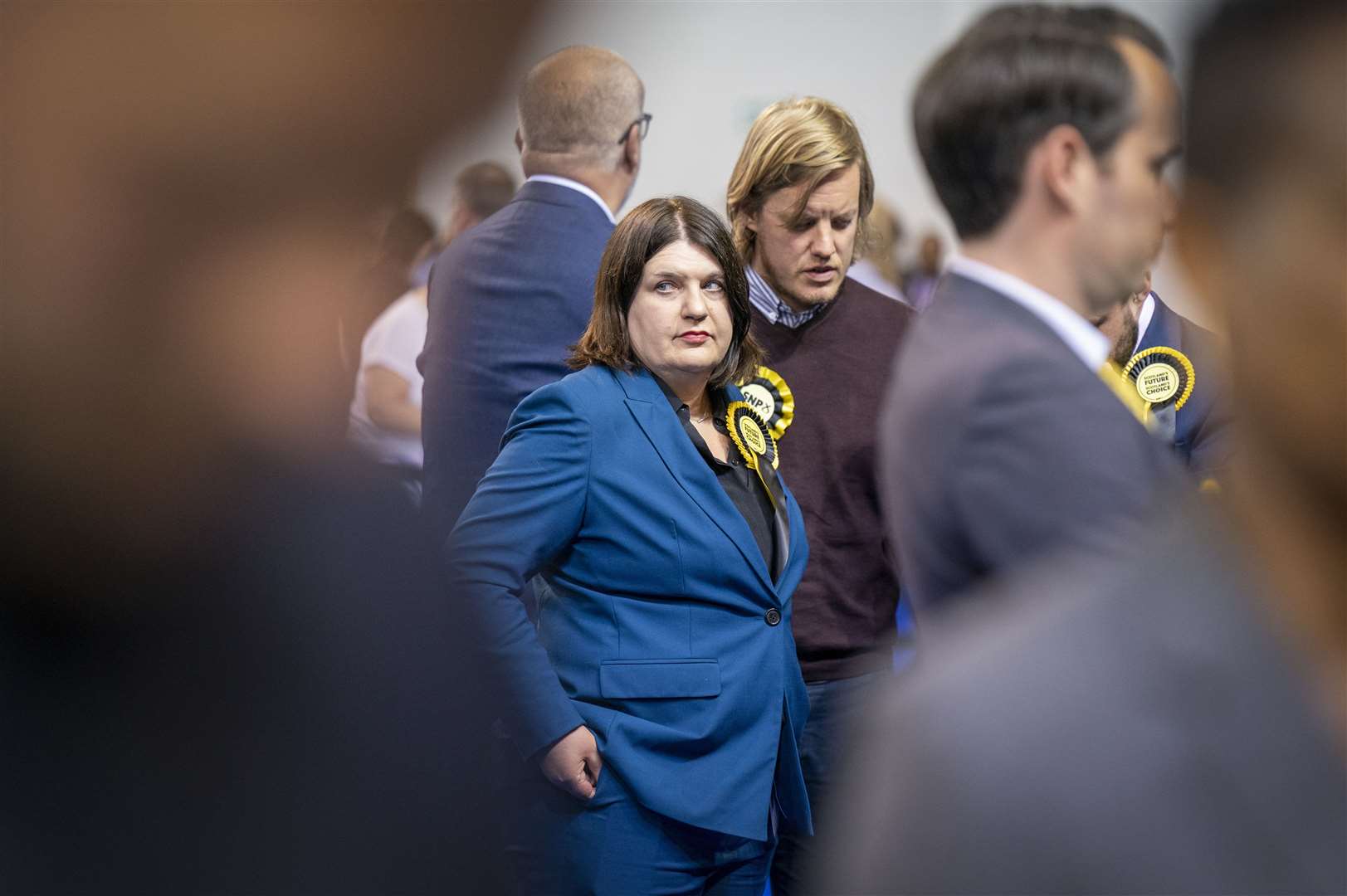 The SNP’s Susan Aitken was re-elected (Jane Barlow/PA)