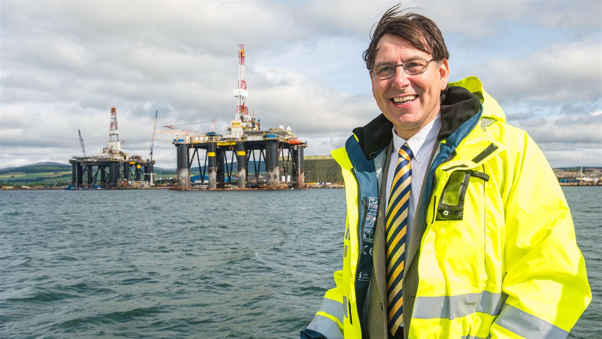 Port chief executive Bob Buskie has previously pointed to the economic benefit the area enjoys from port activities.