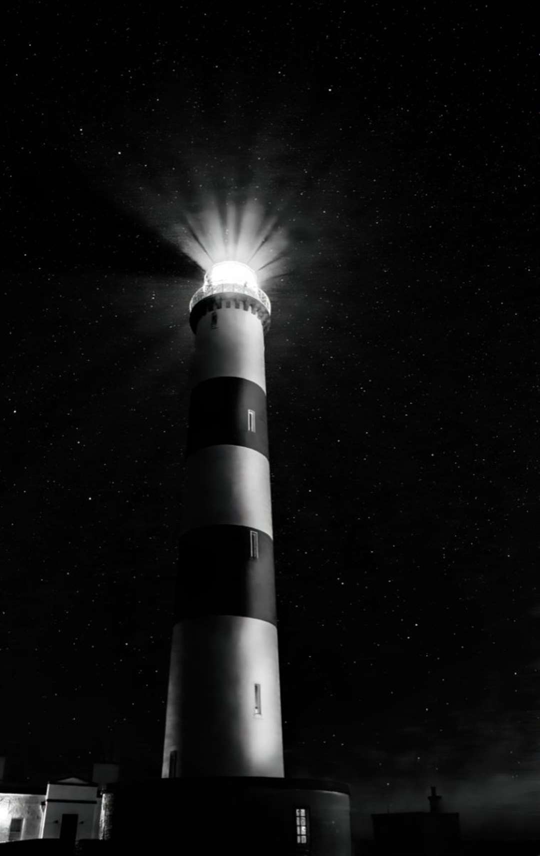 Tarbat Ness Lighthouse by Zoe Gray came second in the monochrome class.