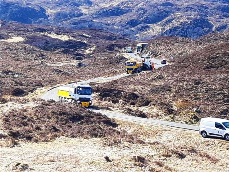 Assynt community councillors feel other stretches of road could have been tackled before work was carried out on the Drumbeg-Nedd loop.