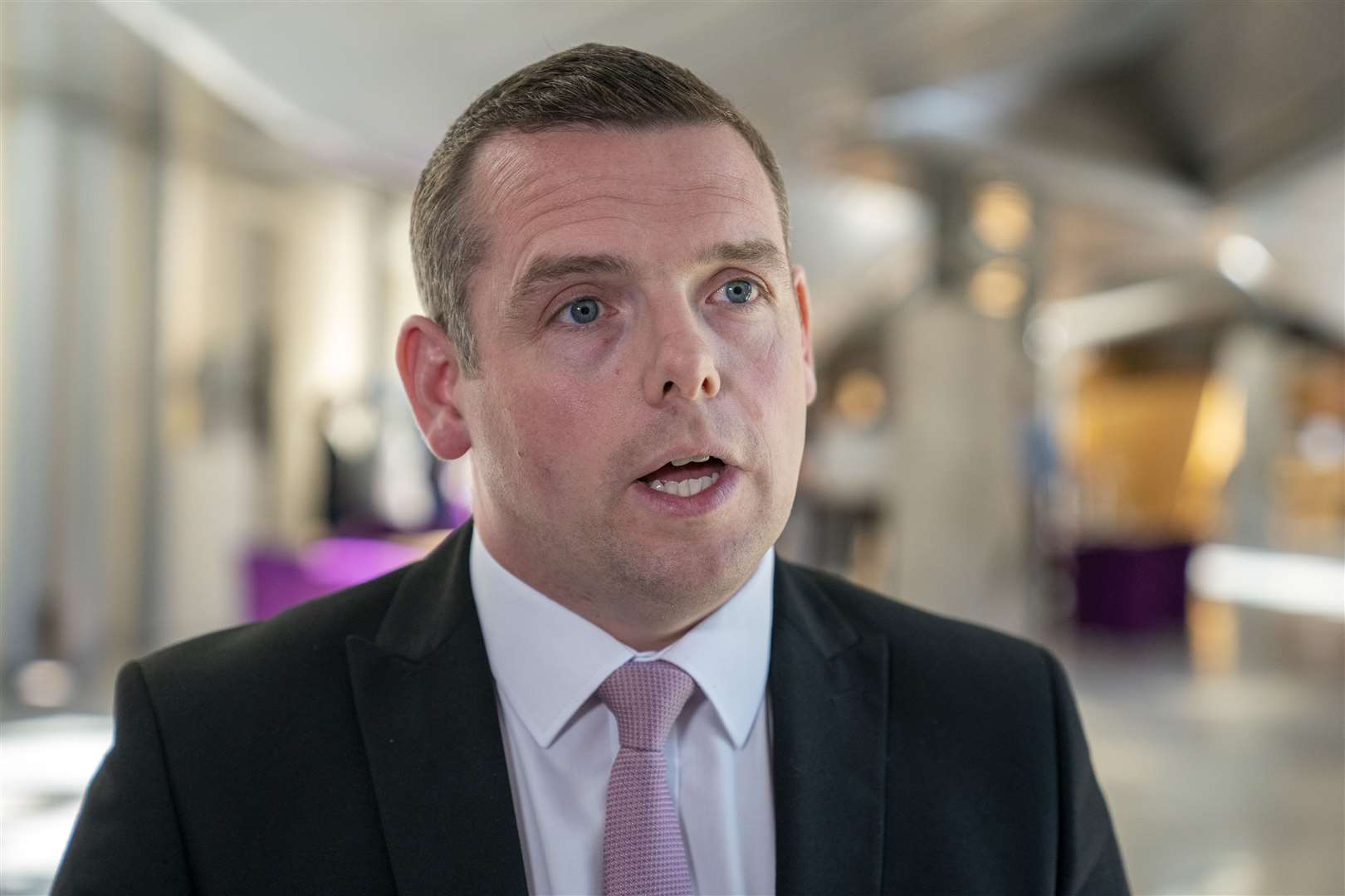 Scottish Conservative leader Douglas Ross said the First Minister’s letter was ‘humiliating’ (Jane Barlow/PA)