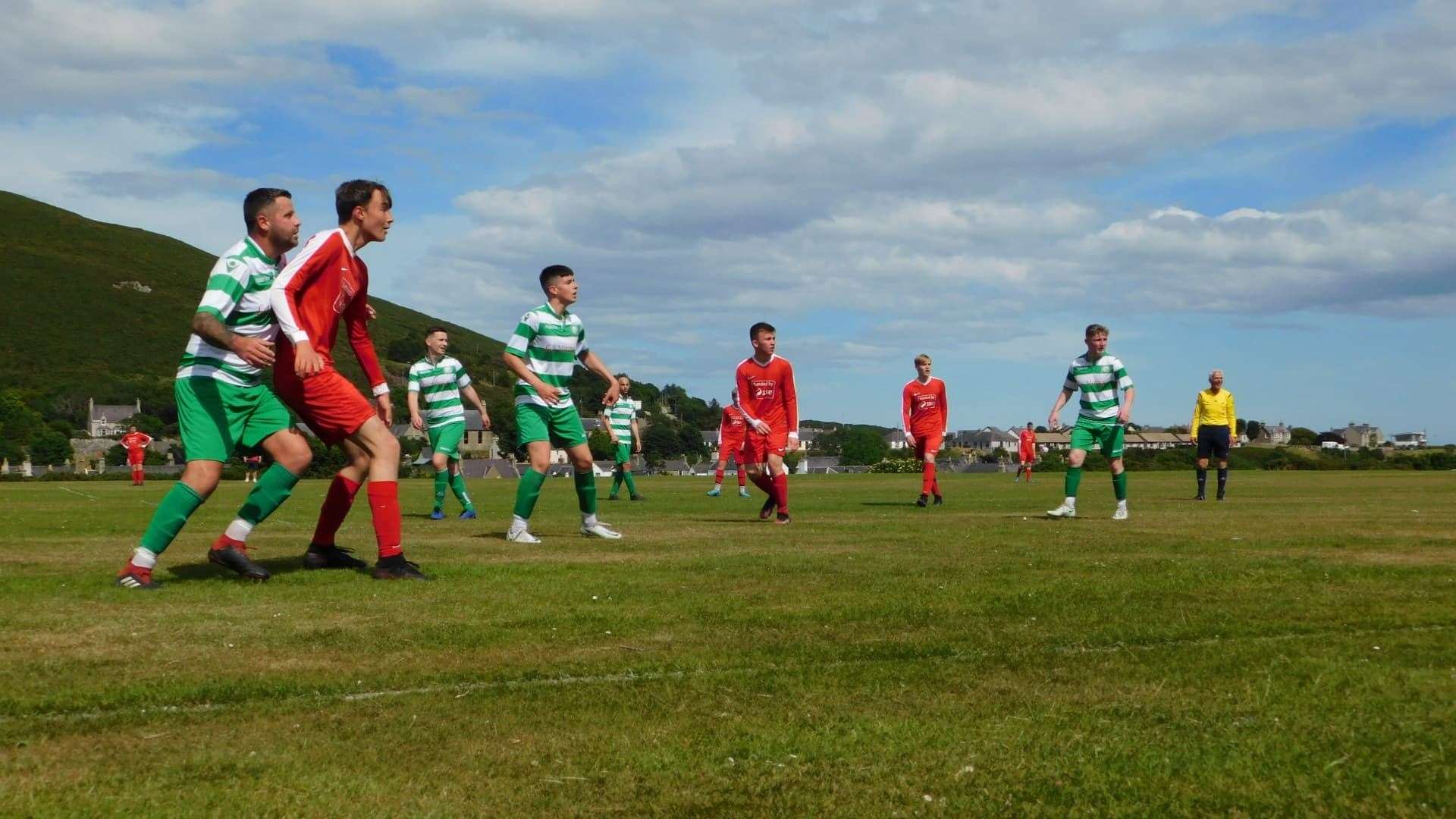 Helmsdale picked up another three points with a 10-0 win over Melvich. Photo: Justine Ainsworth