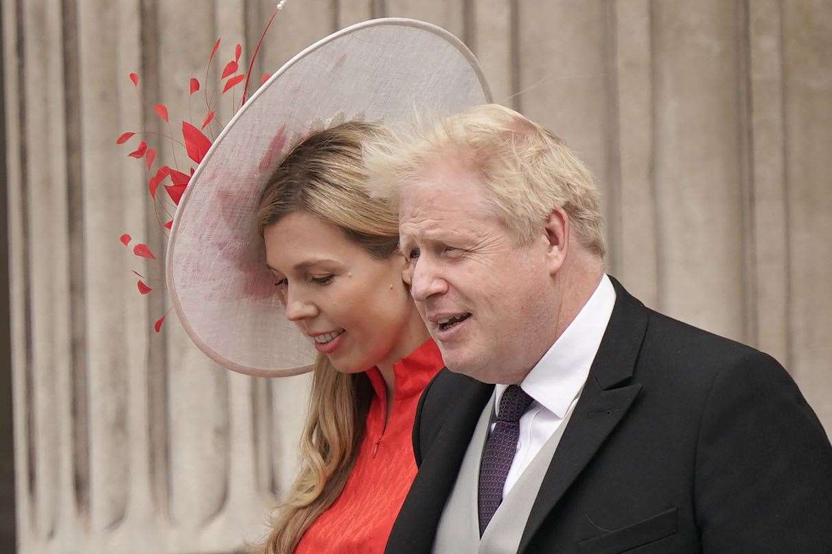 Prime Minister Boris Johnson has been on holiday with his wife Carrie (Aaron Chown/PA)