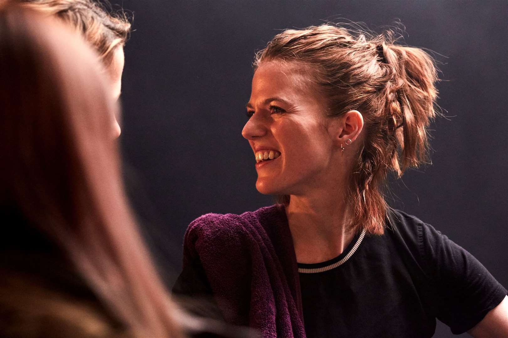 Rose Leslie participating in a MS Society campaign video. Picture by: PA, The MS Society.